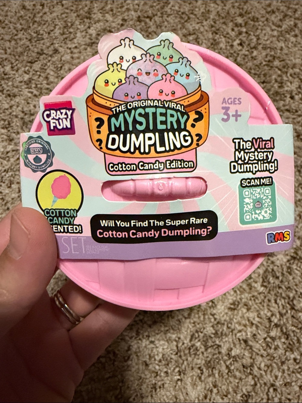 RMS Mystery Dumpling Cotton Candy Edition - Pink NEW scented